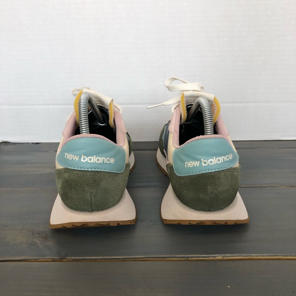 New Balance 237 Women’s Pastel Blue Pink Olive Retro Runner Sneakers - Picture 5 of 10